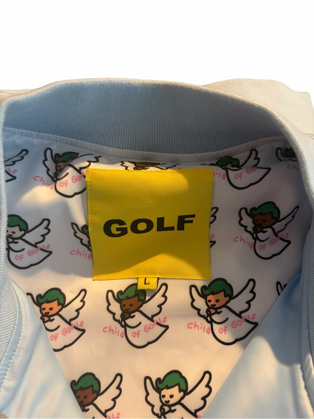 Child of golf Tyler the creator L blue bomber jacket - Picture 3 of 4